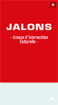 Mobile Screenshot of jalons.fr