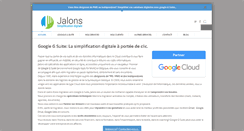 Desktop Screenshot of jalons.be